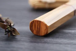 Couteau universel 13,5cm japonais artisanal Yuzo SLD olivier et sequoia