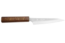 Couteau universel 13cm japonais artisanal Yu Kurosaki Gekko San Maï