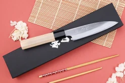 Couteau universel 12cm japonais artisanal Naoki Mazaki WS2 poli