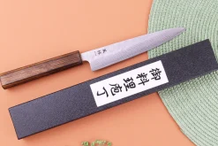 Couteau universel 15cm japonais artisanal Yuzo Enju Damas 440C