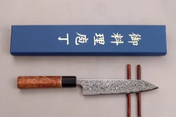 Couteau universel 15cm japonais artisanal Masashi Yamamoto SLD damas