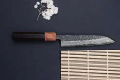 Couteau universel 15cm japonais artisanal Masashi Yamamoto SLD Kuro damas