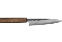 Couteau universel 15cm japonais artisanal Hado Sumi B1D manche en chêne