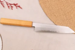 Couteau universel 15cm japonais artisanal Hado Ginsan Cherry damassé