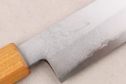 Couteau universel 15cm japonais artisanal Hado Ginsan Cherry damassé
