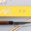 Couteau universel 12cm japonais artisanal Yuzo Black Nashiji