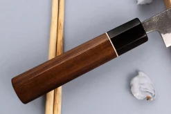Couteau universel 12cm japonais artisanal Yuzo Black Nashiji