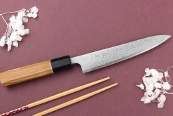 Couteau universel 15cm japonais artisanal Yuzo Damas VG10