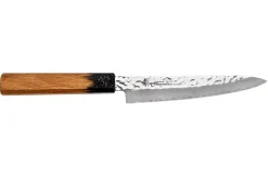 Couteau universel 15cm japonais Sakai Takayuki Kashi Urushi VG10 damas