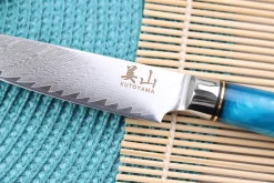 Couteau universel 12cm Kutoyama damas Azur