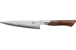 Couteau universel 13cm Ryda Knives A-30 San Maï et manche en noyer