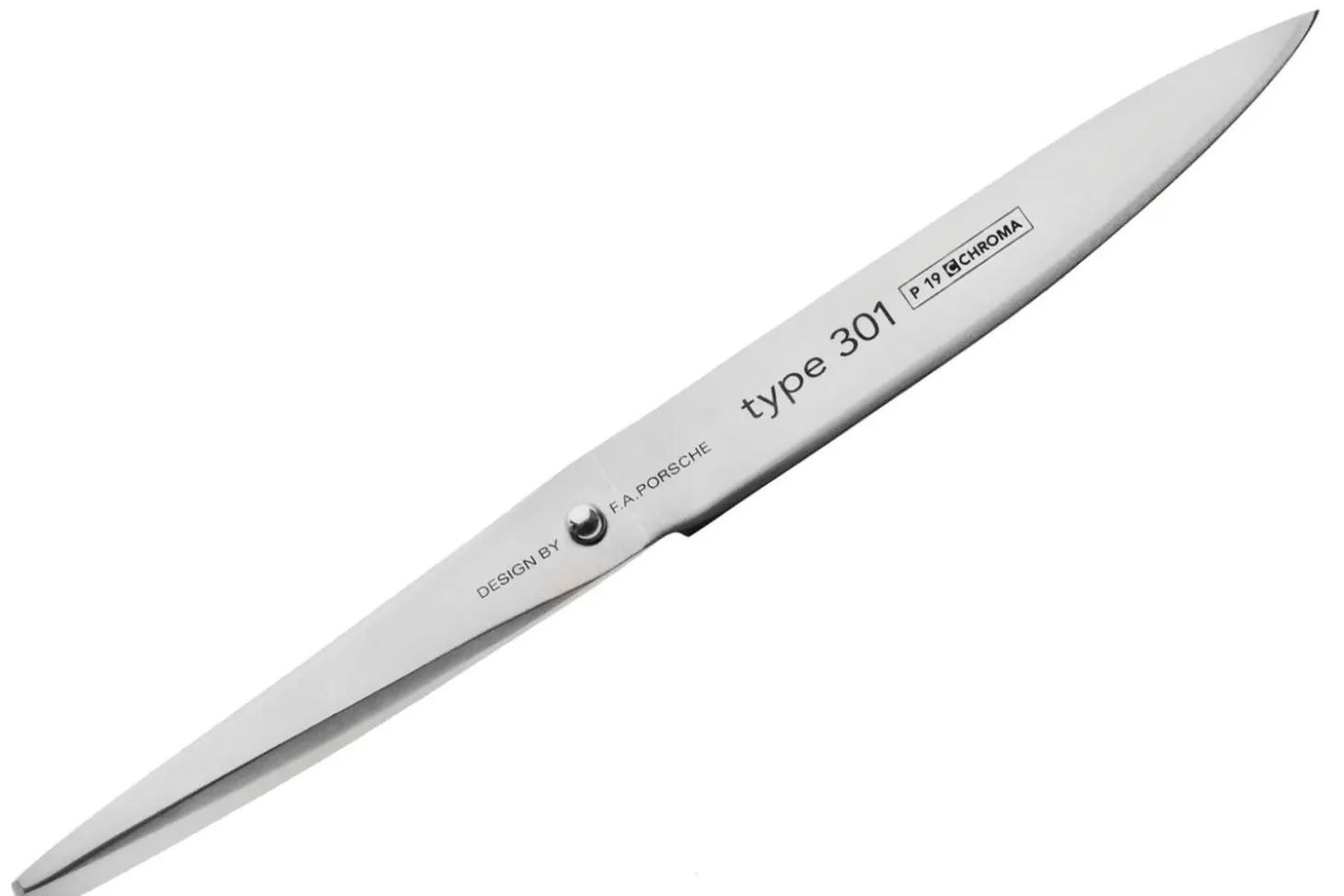Couteau universel 12 cm Type 301 Design by F.A. Porsche P19 - Chroma