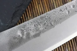 Couteau universel japonais artisanal Wusaki Nogami BS2 12.5cm manche en noyer
