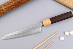 Couteau universel japonais artisanal Yoshimi Kato AS Nashiji 15cm