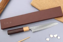 Couteau universel japonais artisanal Yoshimi Kato AS Nashiji 15cm