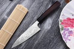 Couteau universel japonais artisanal Takeshi Saji R2 Damas 13,5cm