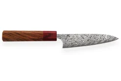 Couteau universel japonais artisanal Yoshimi Kato 12cm SG2 Damascus