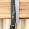 Couteau universel japonais artisanal Yoshihiro Kogeta White 2 steel 15,5cm