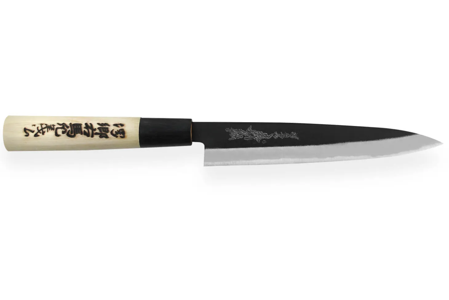 Couteau universel japonais artisanal Yoshihiro Kogeta White 2 steel 15,5cm