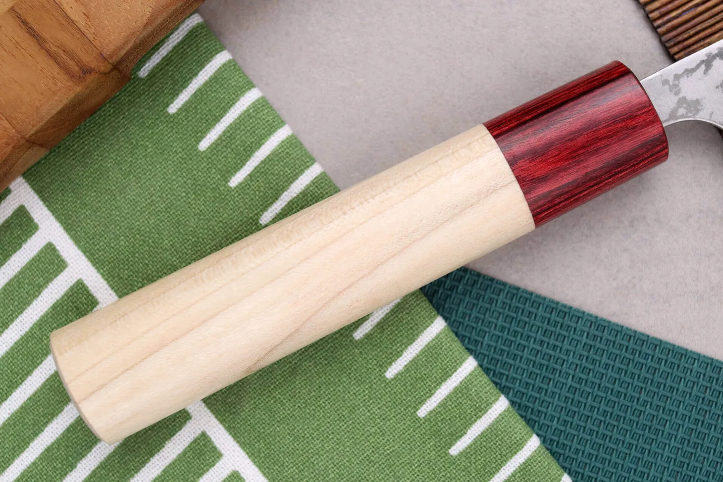 Couteau universel japonais artisanal Masakage Kiri 15cm damas 49 couches