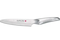 Couteau universel japonais Global Sai M02 lame martelée 14cm