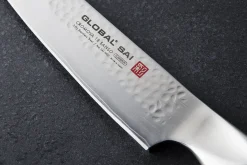 Couteau universel japonais Global Sai M02 lame martelée 14cm
