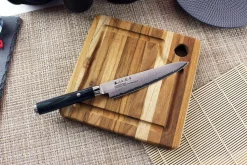 Couteau universel japonais Satake Cutlery Helios 15cm damas 69 couches
