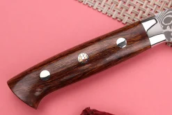 Couteau universel japonais Takeshi Saji R2 Damas Mosaïque 15cm