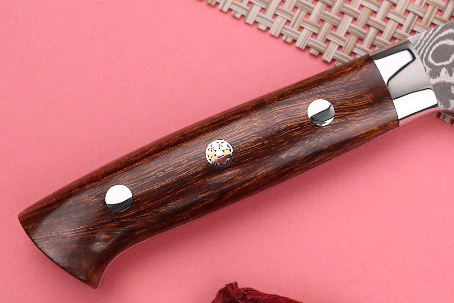 Couteau universel japonais Takeshi Saji R2 Damas Mosaïque 15cm