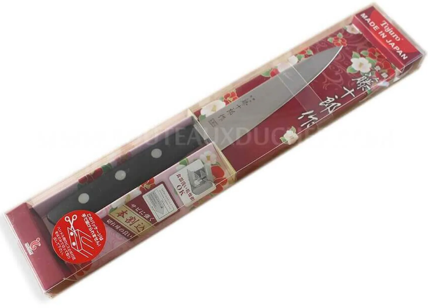 Couteau universel japonais Tojiro DP Eco lame 14cm manche riveté