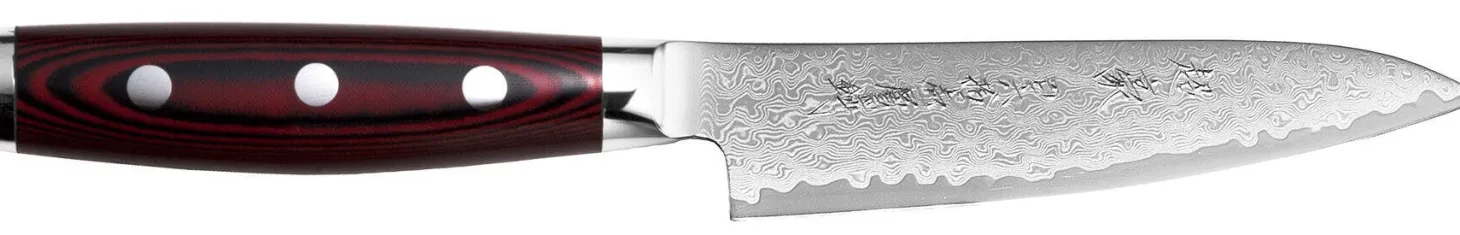 Couteau universel japonais Yaxell SUPERGOU 12cm damas 161 couches