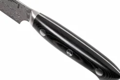 Couteau universel japonais Zwilling Kramer Euro Stainless 12cm damassé manche en micarta