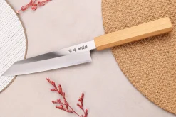 Couteau universel kiritsuke 15cm japonais artisanal Hado Ginsan Cherry