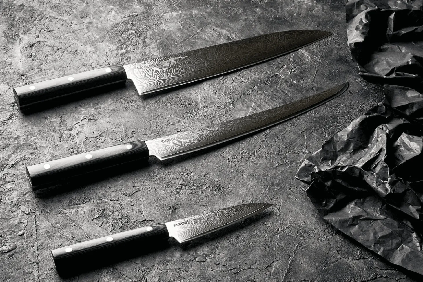 Couteau universel Samura Damascus 67 VG10 damas 15cm