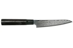 Couteau universel Tojiro Shippu Black Damas lame 13cm