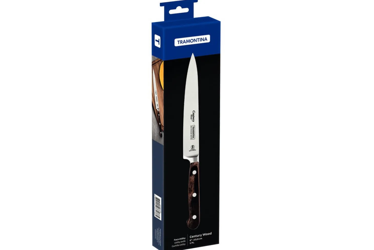 Couteau universel Tramontina Century lame forgée 15cm manche technobois