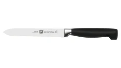 Couteau universel Zwilling Four Star lame dentelée 13cm