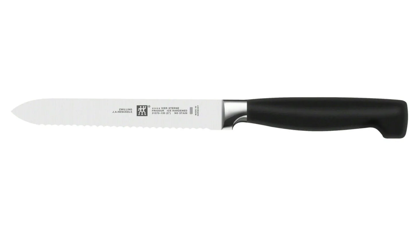 Couteau universel Zwilling Four Star lame dentelée 13cm
