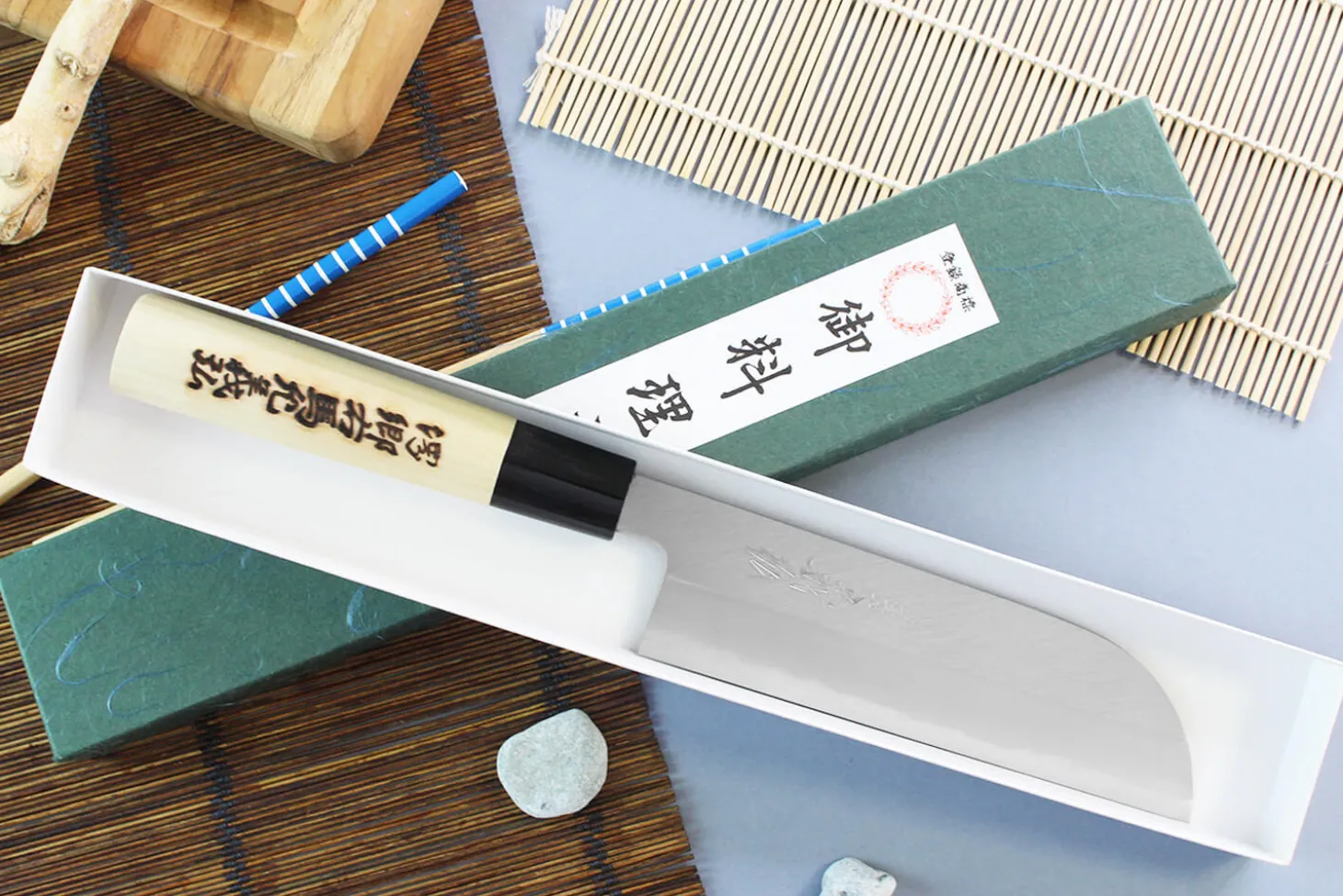 Couteau usuba japonais artisanal Yoshihiro Jyosaku White 2 steel 16cm