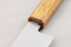 Couteau yanagiba 30cm artisanal japonais Tsunehisa AUS-8 manche en chêne
