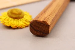 Couteau yanagiba 24cm artisanal japonais Tsunehisa AUS-8 manche en chêne