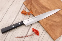 Couteau yanagiba 20,5cm japonais Satake Cutlery Nashiji