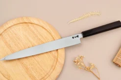 Couteau yanagiba 27cm japonais artisanal Sakai Takayuki Ginsankou