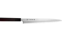 Couteau yanagiba 27cm japonais artisanal Sakai Takayuki Ginsankou