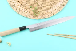 Couteau yanagiba 27cm japonais artisanal Tsunehisa WS2