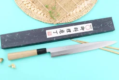 Couteau yanagiba 27cm japonais artisanal Tsunehisa WS2