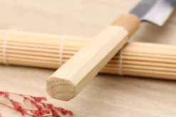 Couteau yanagiba 27cm japonais artisanal Nakamura Kaishin Saku WS2 en magnolia