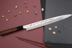 Couteau yanagiba 30cm japonais artisanal Sakai Takayuki Honyaki Shoryu VG10