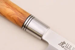 Couteau yanagiba 24cm Wusaki Olive 7Cr manche en olivier + saya