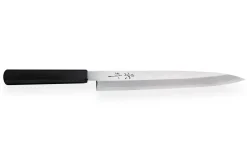 Couteau yanagiba japonais artisanal Kagekiyo Suri Urushi 24cm